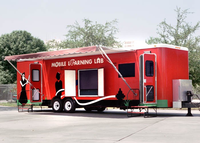 OBS mobile classroom exterior