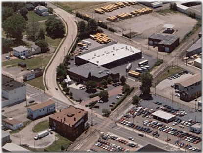 Aerial veiw of our facility