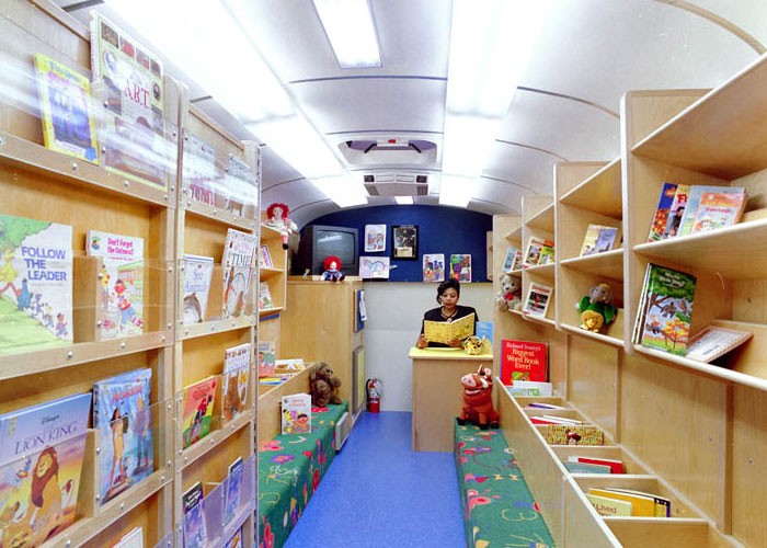 Bookmobile kid's center