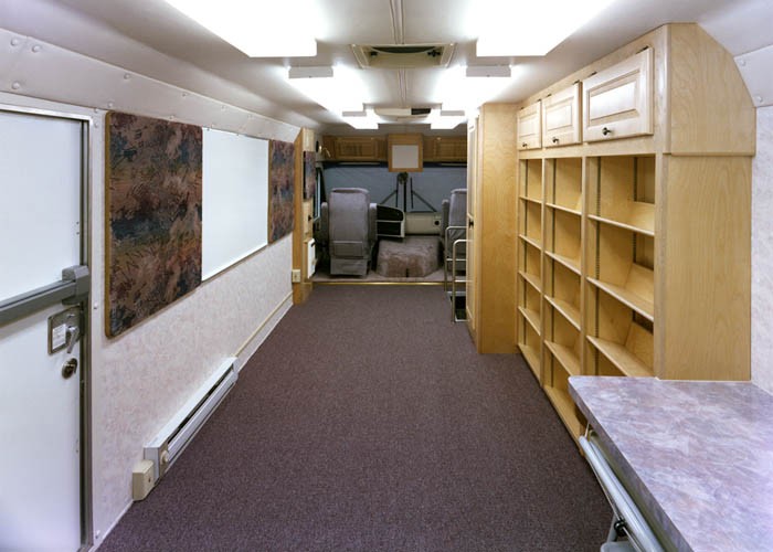 Open teaching area