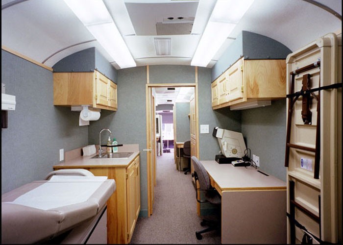 Mobile Clinic Examination Room