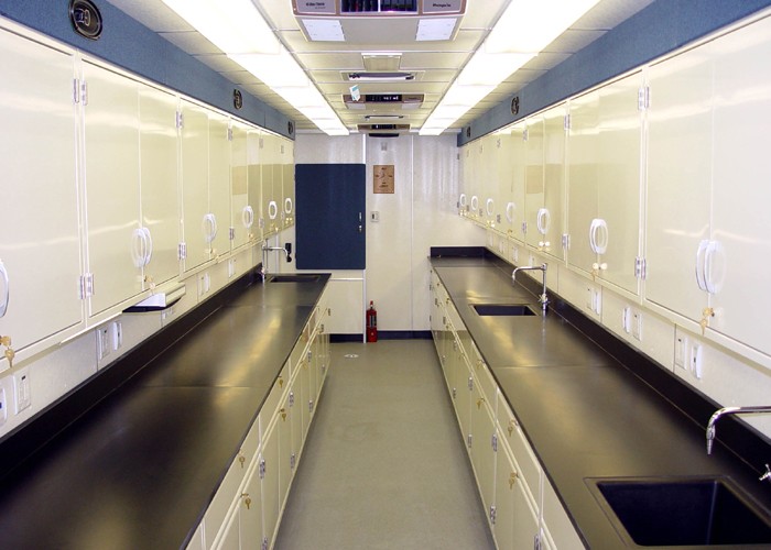 Laboratory Work Tables and Storage