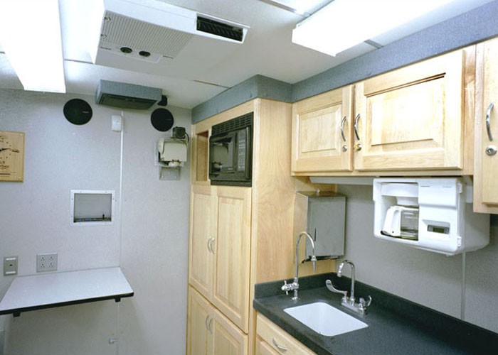 Features for employee and visitor comfort