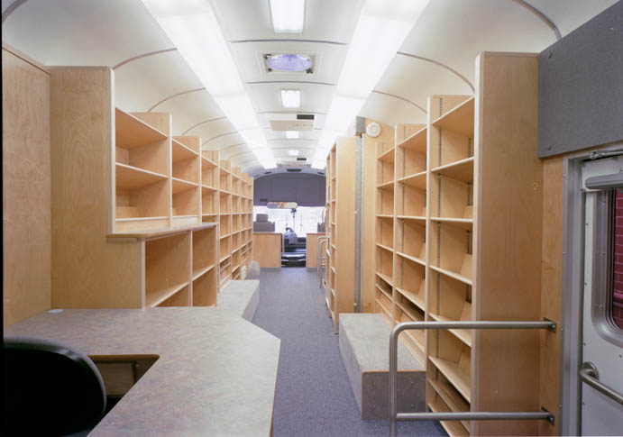 Interior looking forward